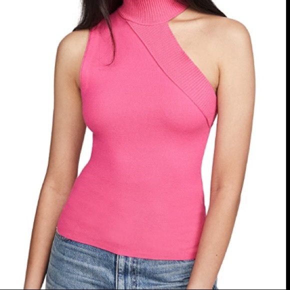 La Rambla One Shoulder Sweater Top - Picture 1 of 13